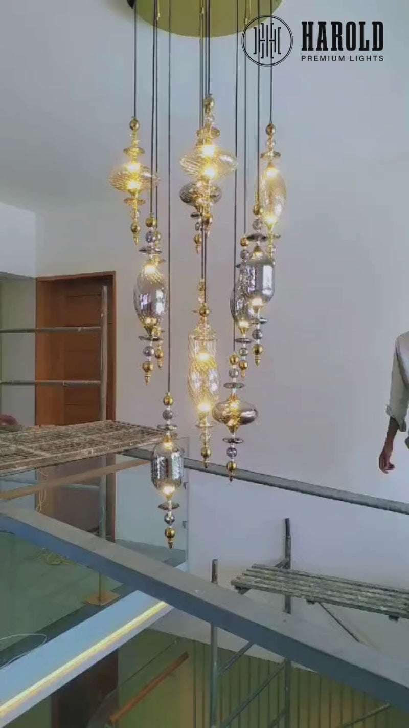 Dune Inspired Hanging Light