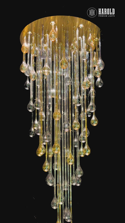 Royale Espresso Duplex Chandelier