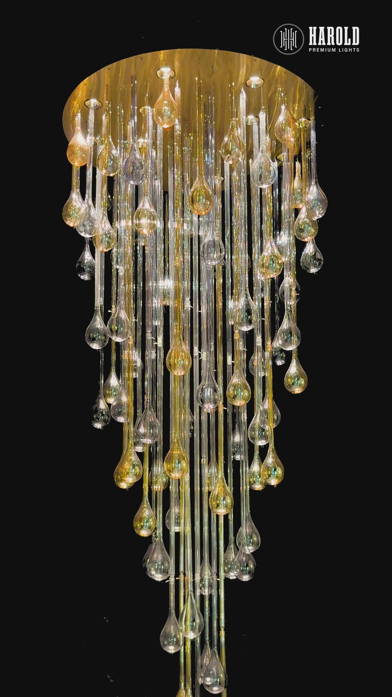 Royale Espresso Duplex Chandelier