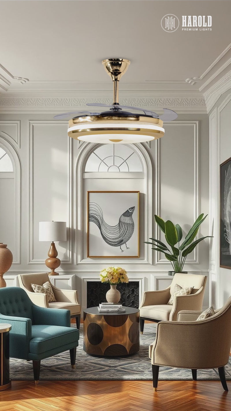 Breeze Lume Ceiling Fan with Remote Control