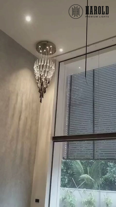 Prifma Glass Custom Chandelier