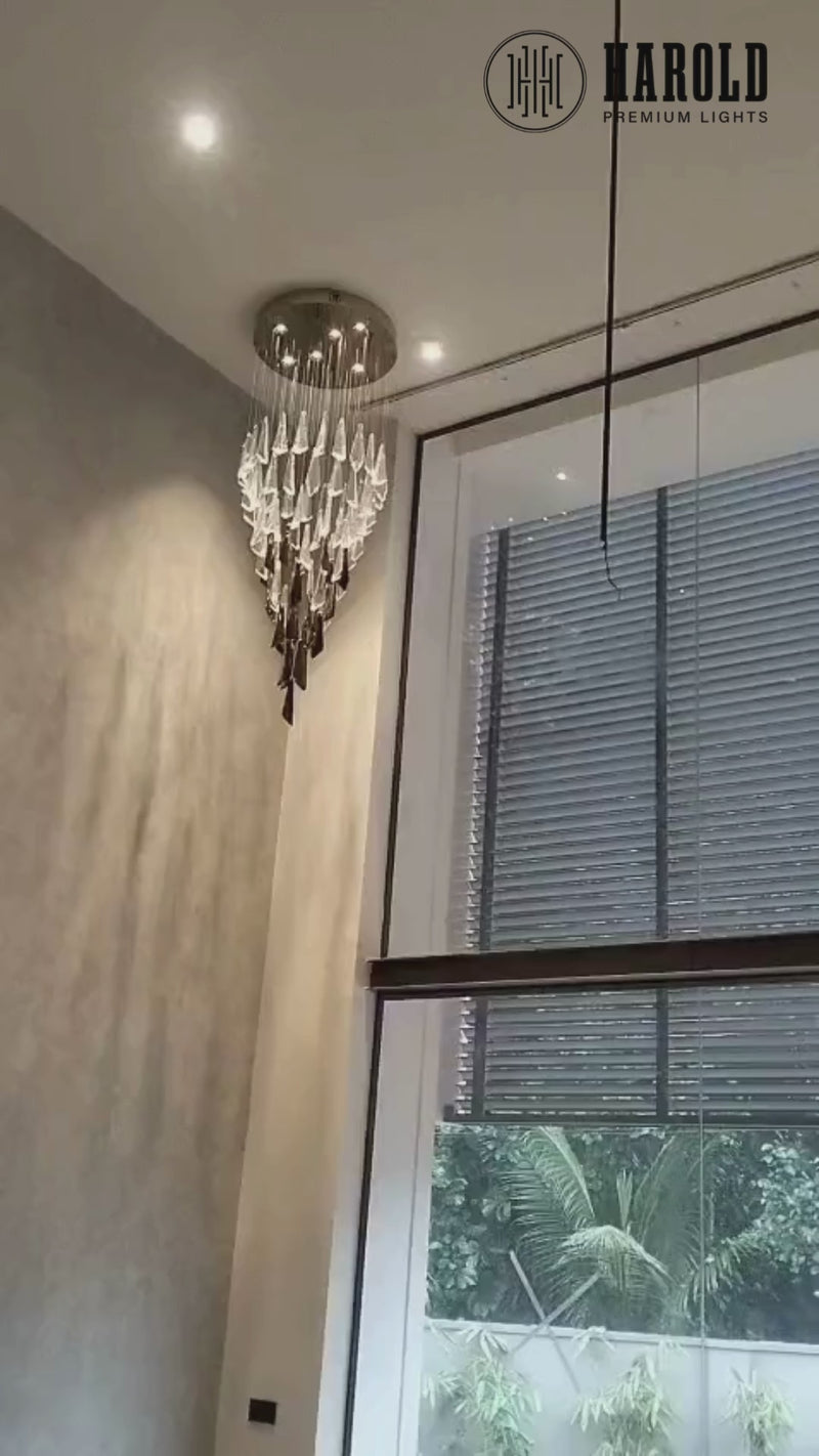 Prifma Glass Custom Chandelier