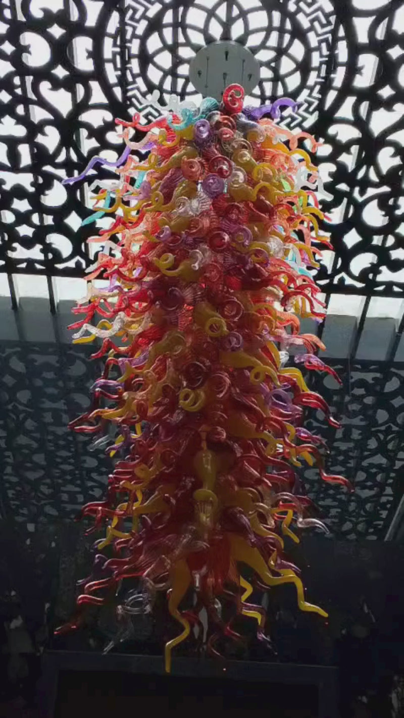 Chihuly Inspired Chandelier