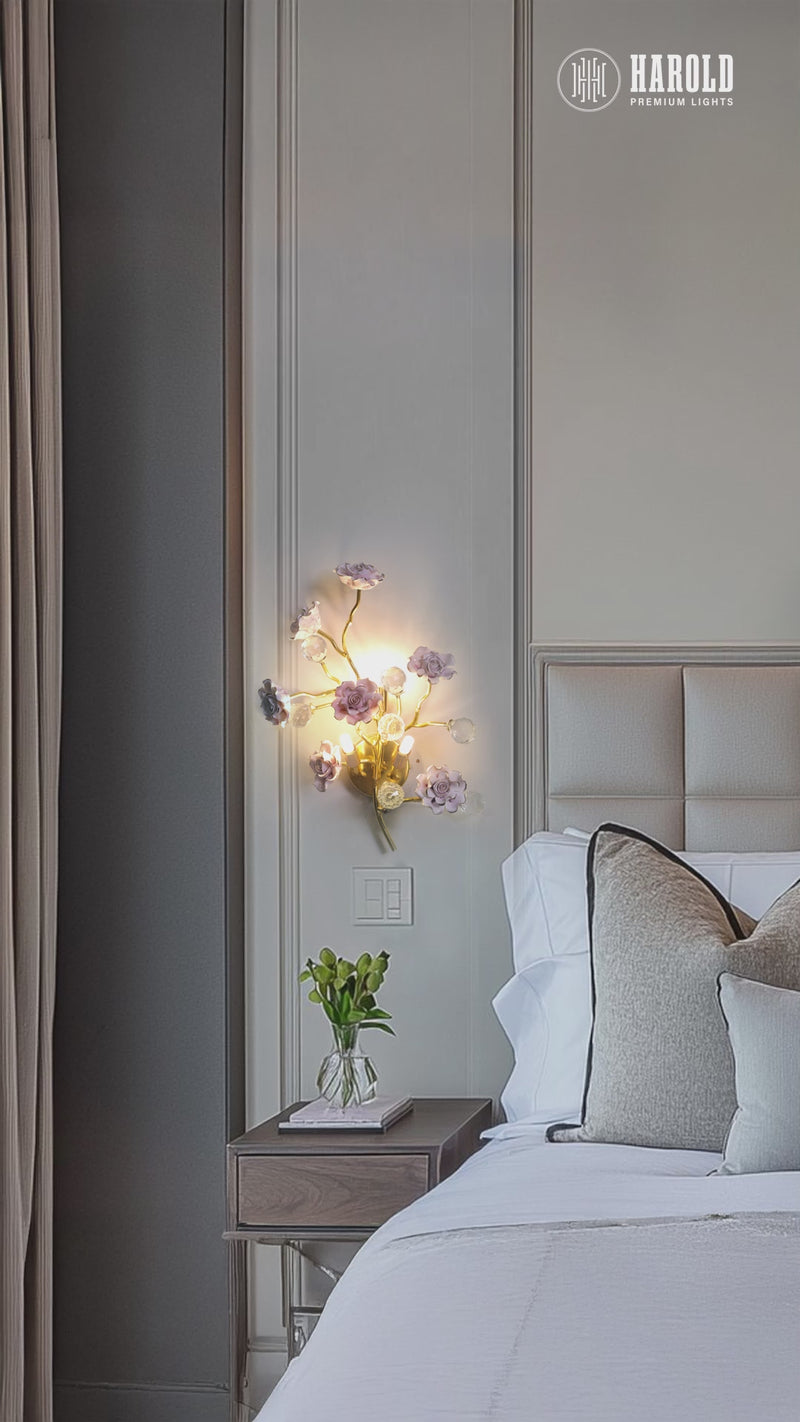 Rosea Rosa Wall Light