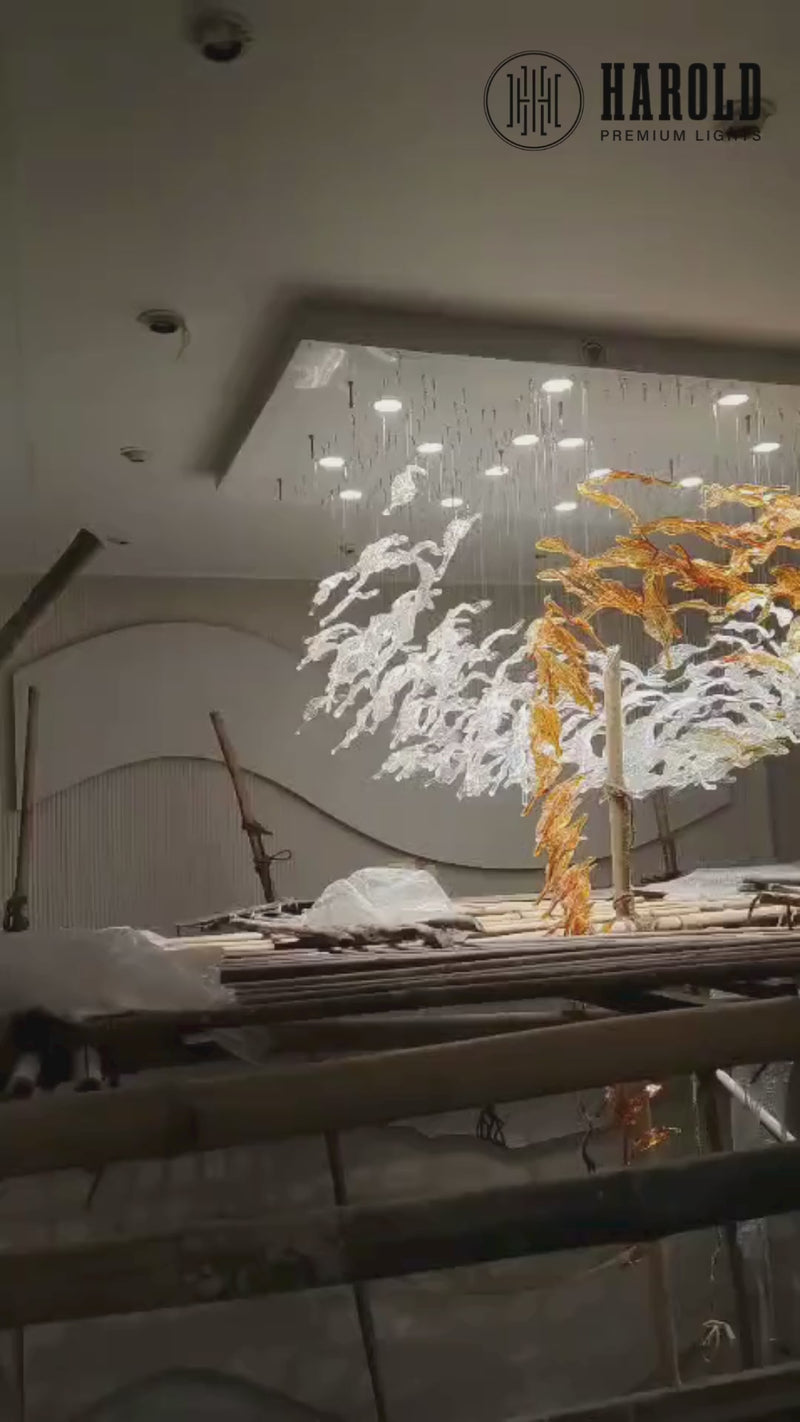 Folium Leaves Modern Chandelier