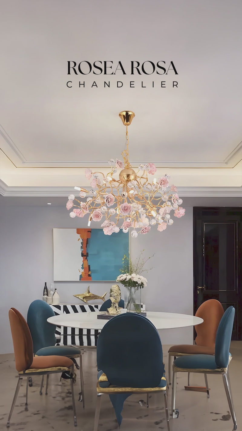 Rosea Rosa Chandelier