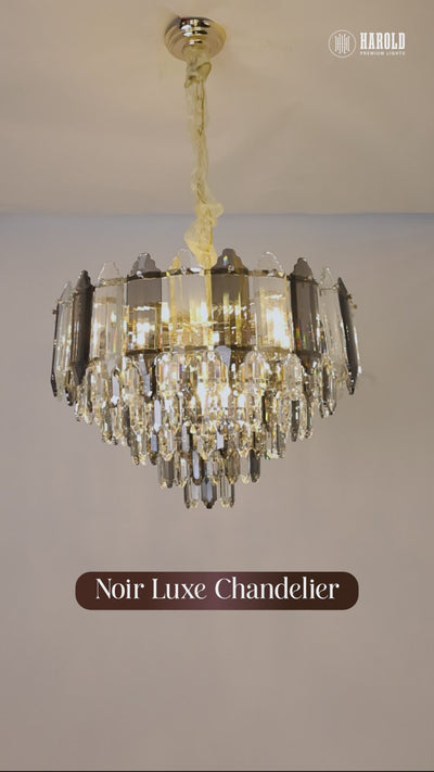 Noir Luxe Chandelier