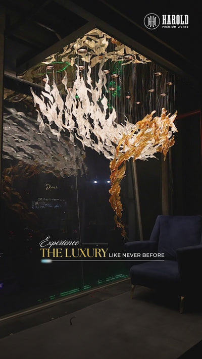 Folium Leaves Modern Chandelier