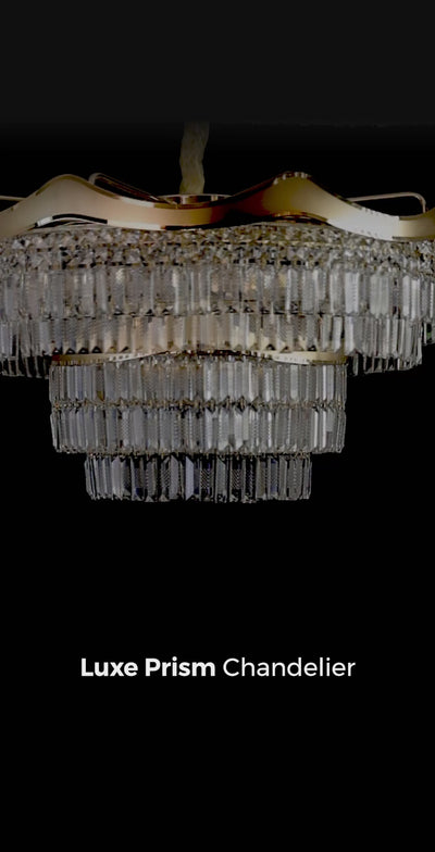 Luxe Prism Chandelier