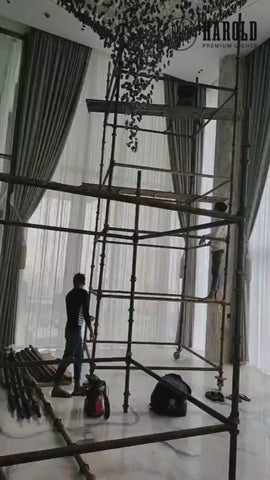 Falling Star Chandelier