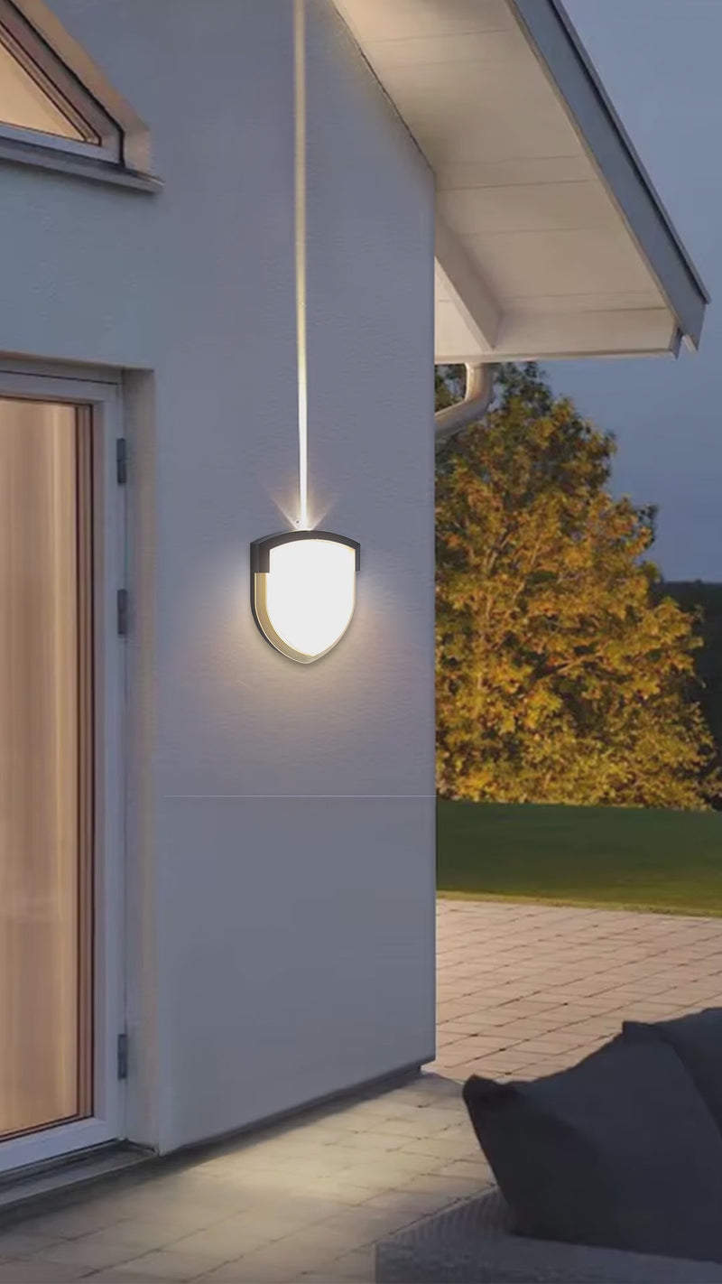 Pentagon Facade Wall Light