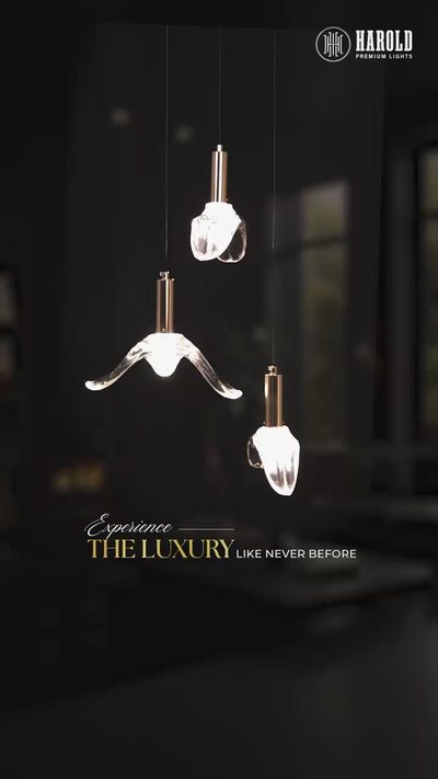 Glide Pendant Temple Light - Hanging Light for Pooja Room