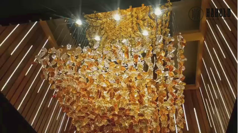 Falling Star Chandelier