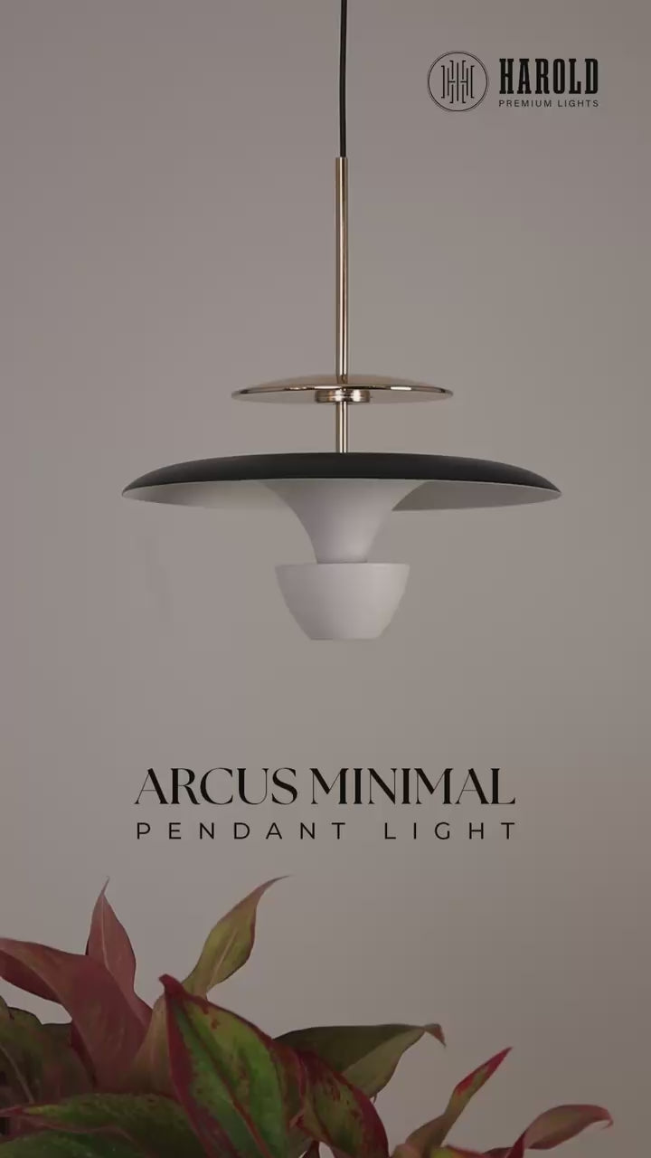 Arcus Minimal Temple Light - Hanging Light for Pooja Room