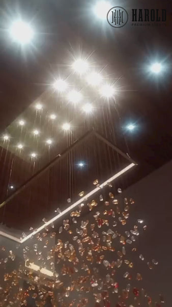 Falling Star Chandelier