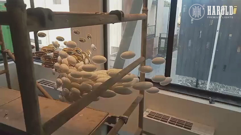 Egg Shell Chandelier