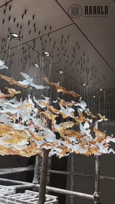 Folium Leaves Modern Chandelier