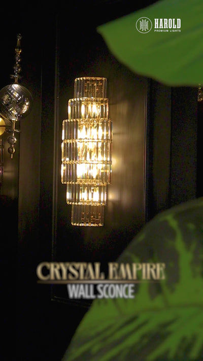 Crystal Empire Wall Sconce