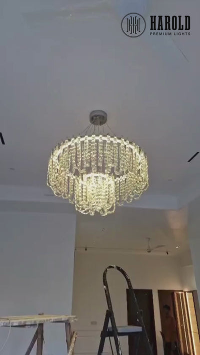 Starlight Band Chandelier