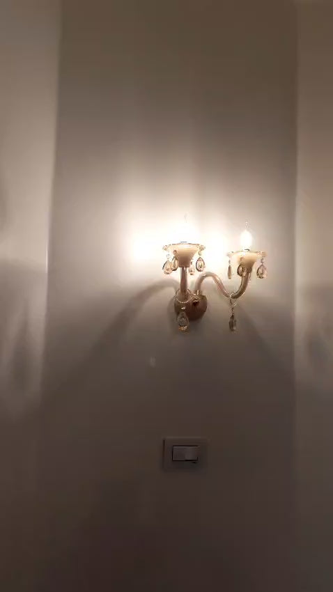 Classic Amber Wall Light