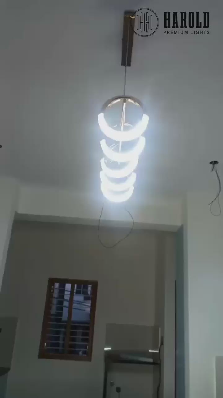 Moon Ring Chandelier