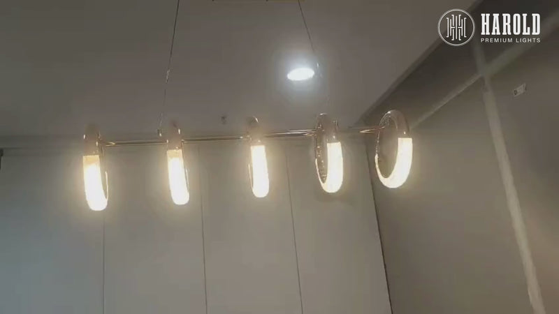 Half Moon Dining Chandelier