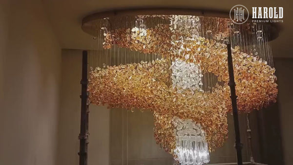 Falling Star Chandelier