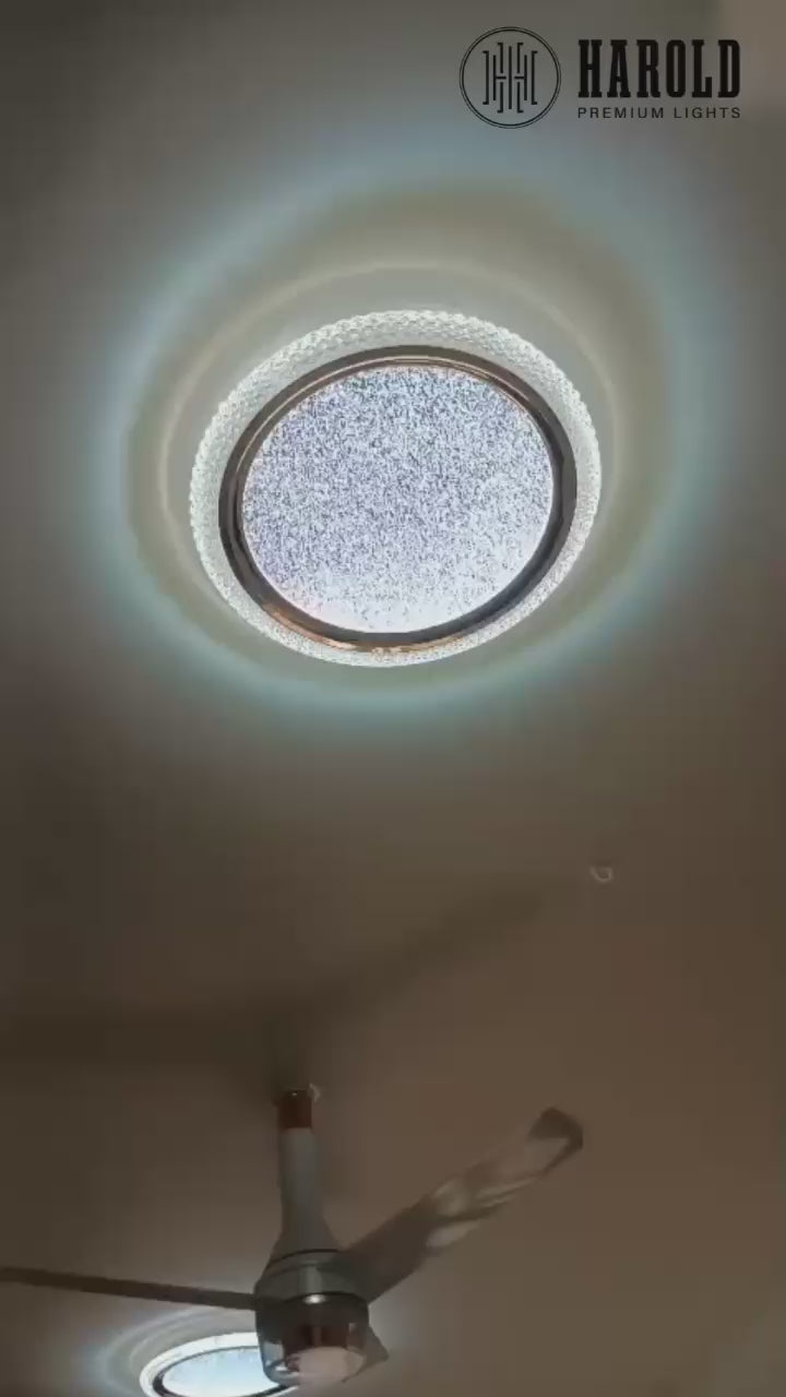 Halo Of Serenity Flush Mount Chandelier
