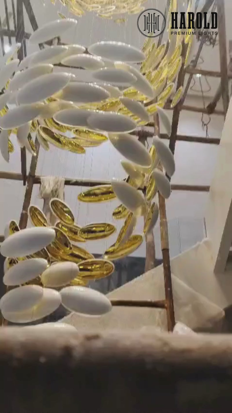 Egg Shell Chandelier