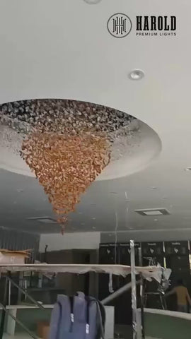 Falling Star Chandelier