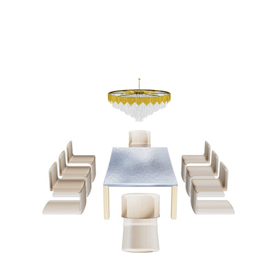 Crepito Layer Chandelier