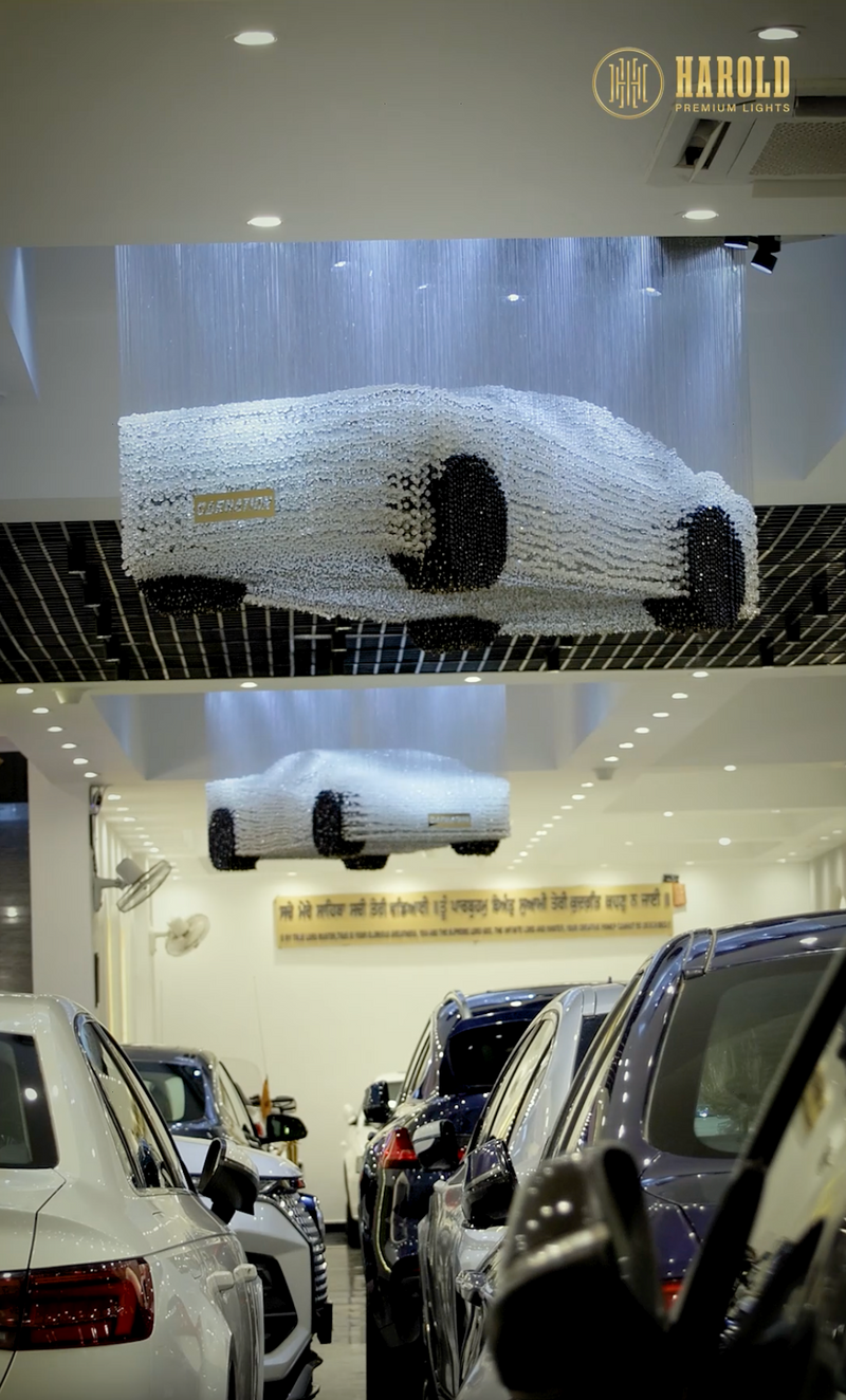 Lumière GT - Crystal Car Chandelier