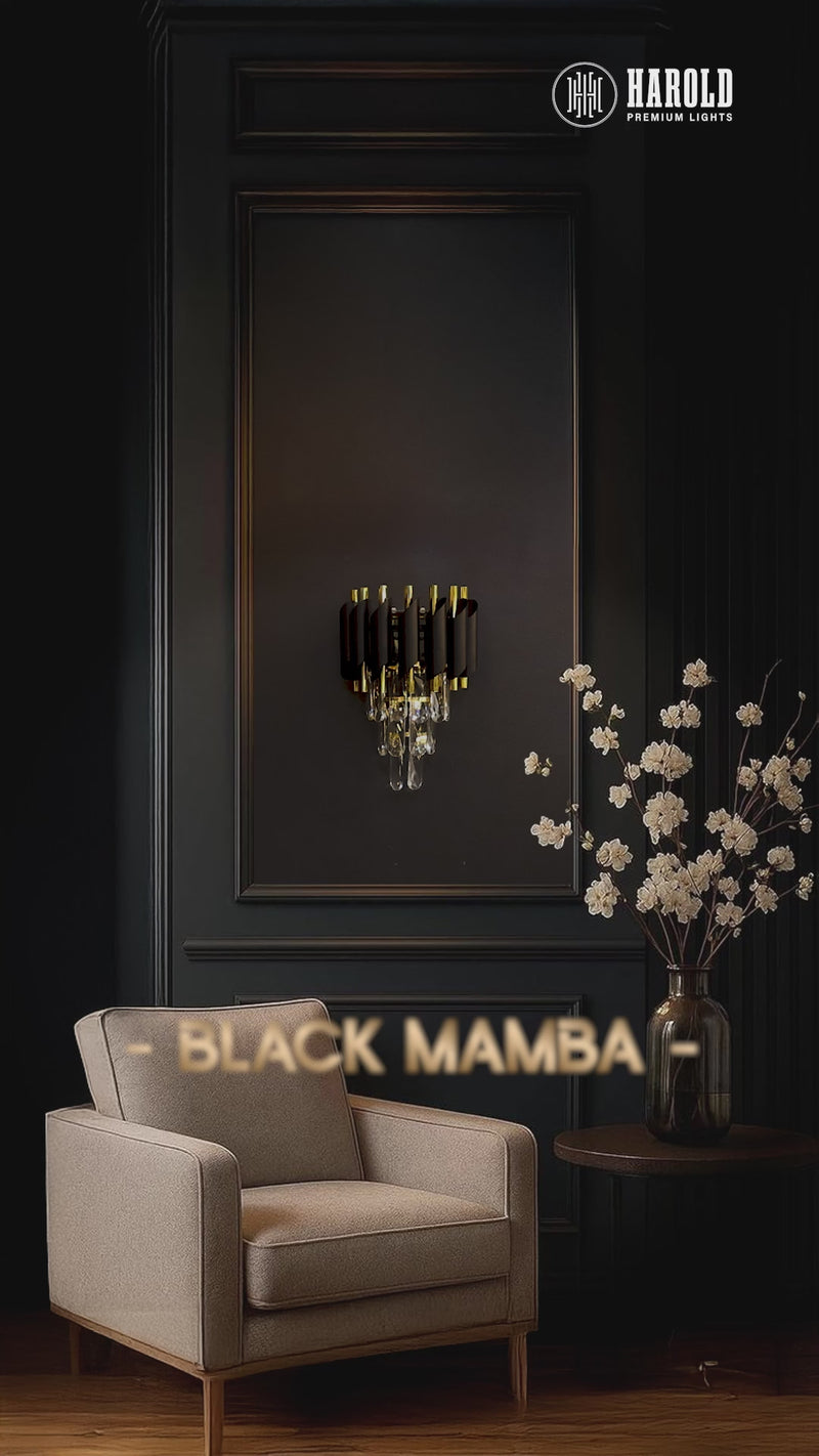 Black Mamba Wall Light
