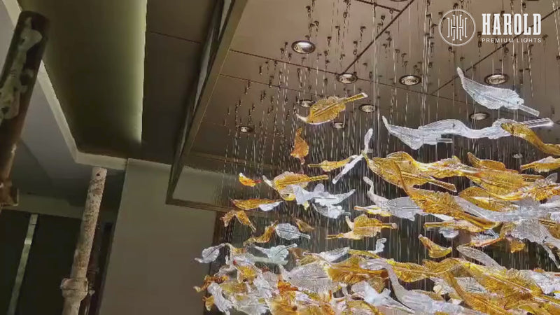 Folium Leaves Modern Chandelier