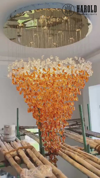Falling Star Chandelier