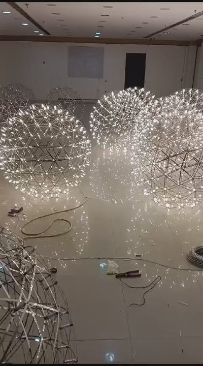 Cosmic Globe Chandelier