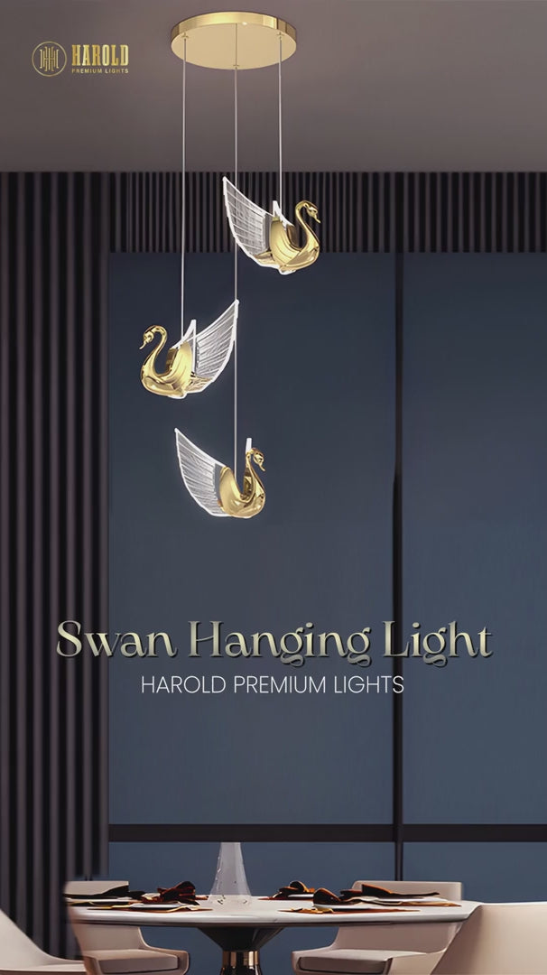Swan Hanging Light Harold Electricals