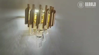 Golden Mamba Wall Light