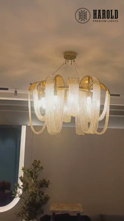 Circulus de Cristallo Luxury Round Chandelier