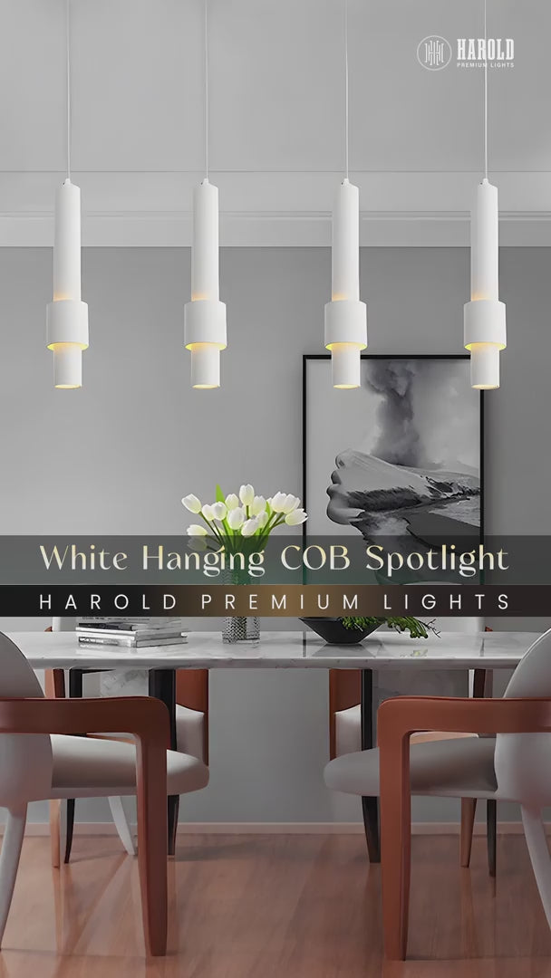 White Hanging COB Spotlight