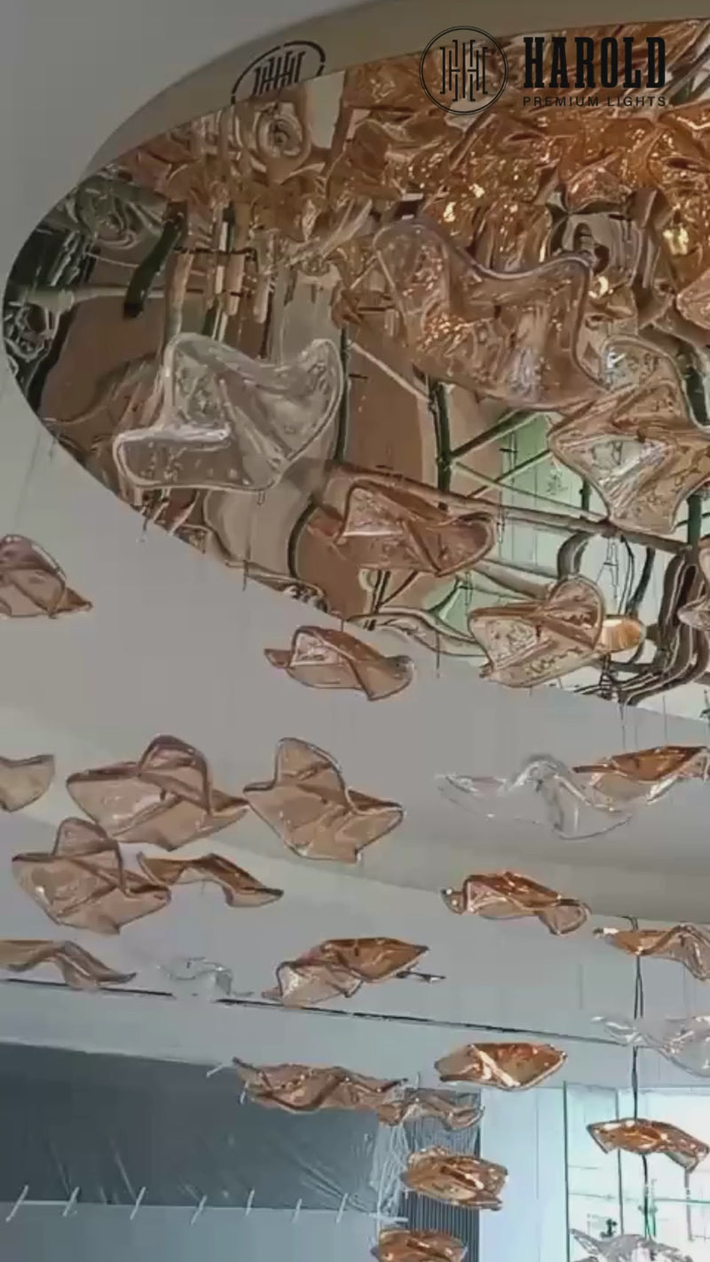 Starfish Pendant Duplex Chandelier