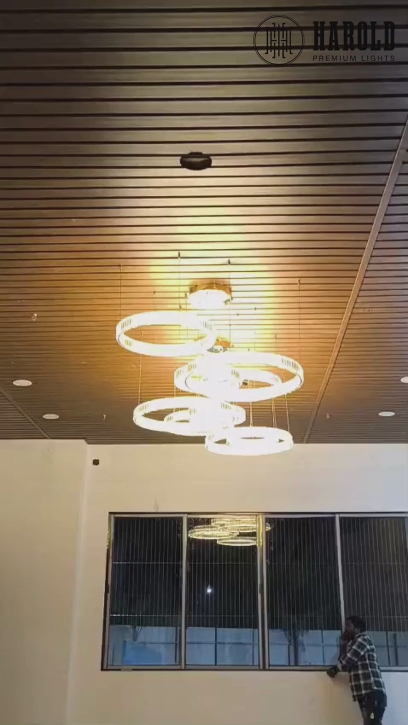 Celestial Ring Chandelier