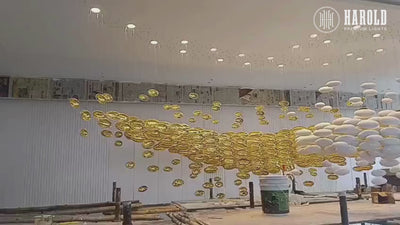 Egg Shell Chandelier