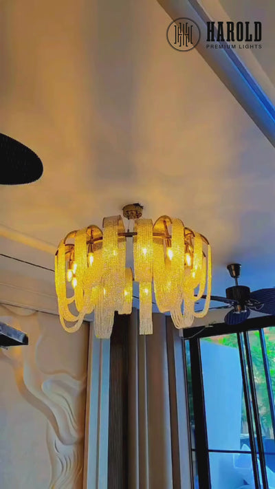 Circulus de Cristallo Luxury Round Chandelier