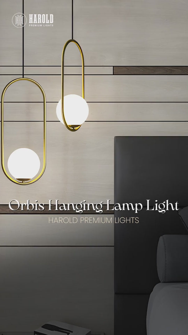 Orbis Hanging Lamp Light