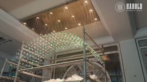 Falling Star Chandelier