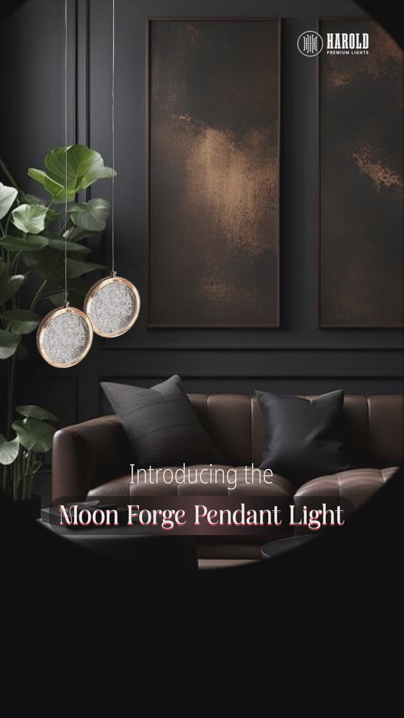 Moon Forge Pendant Light