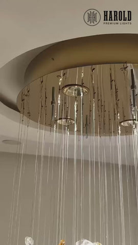 Falling Star Chandelier