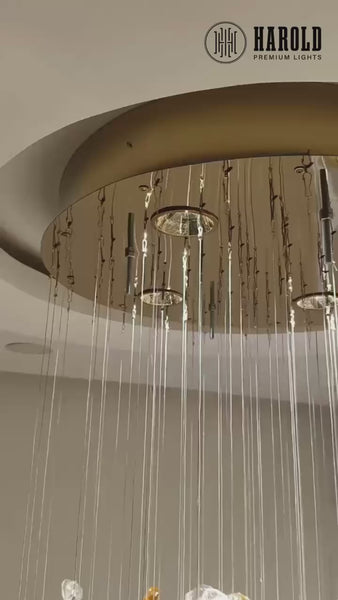 Falling Star Chandelier