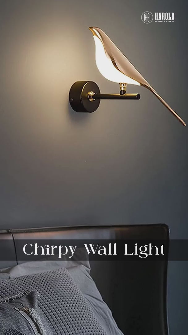 Chirpy Wall Light